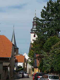 Skyline of Großkarlbach