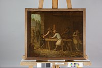 L'atelier de menuisier - Olivier Perrin - musée d'art et d'histoire de Saint-Brieuc, DOC 89.1.1