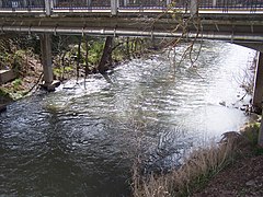 Little Butte Creek from the Antelope Creek Bridge