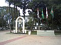 Le monument de la paix, sur la praça Sílvio Romero