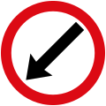 Pass onto left