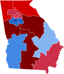2012 U.S. House elections in Georgia.svg