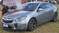 Holden Insignia VXR sedan (Australia; facelift)