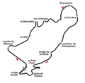 Clermont-Ferrand, used in 1959–1964, 1966–1967, 1972, 1974