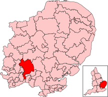 Map of constituency