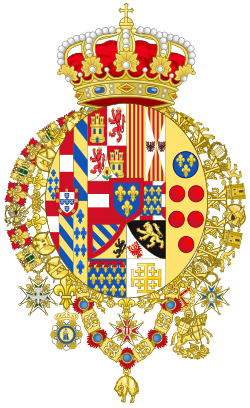 Ferdinand II av De to Siciliers våpenskjold