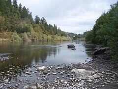 The Rogue River from near Indian Mary Park