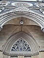 Eastern porch of St Joseph's Cathedral, Dunedin. March 2023