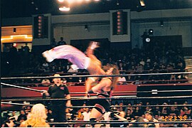 Sabu Springboard Moonsault on Rhyno.jpg