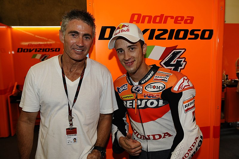 File:Mick Doohan and Andrea Dovizioso 2010 Indianapolis.jpg