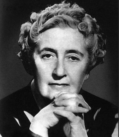 Dame Agatha Christie, Lady Mallowan (1958).