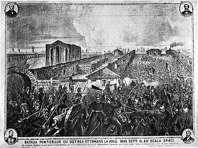 Battle at Dealul Spirii, 1848