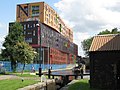 Chips, New Islington, Manchester and Lock 2 on the Ashton Canal Taken on 9 Aug. Uploaded by me on 29 Dec 2009.