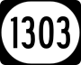 Kentucky Route 1303 marker