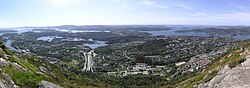 View from Lyderhorn