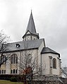 Lengefeld: Ostseite der Kirche zum Heiligen Kreuz