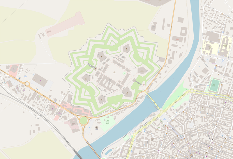 Mappa di localizzazione: Cittadella di Alessandria