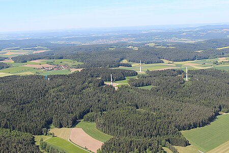 Windpark Pamsendorf, Trefnitz (links, 2016)