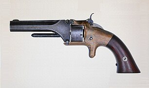 Früher Smith & Wesson-Revolver mit Spornabzug