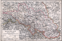 Zgodovinski zemljevid pokrajine iz leta 1905