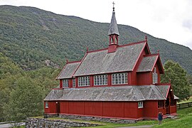 Holzkirche in Lærdal