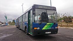 Ikarus 435-ös a Puskás Ferenc Stadionnál