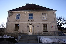 The town hall in Mont-de-Laval