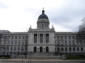 Bergen County Courthouse in Hackensack, gelistet im NRHP Nr. 83001468[1]