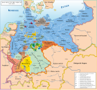 Map of the German Empire