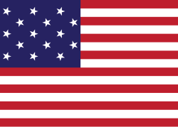 Flag of the United States (1795–1818).svg