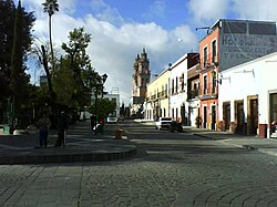 Calle del Santuario in Jerez