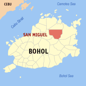 Mapa a pakabirukan ti San Miguel