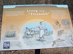 The fourth interpretive sign on the Lower Table Rock Trail