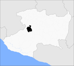 Tancítaro – Mappa