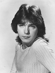 1972 B&W portrait of David Cassidy