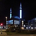 Mosque at night