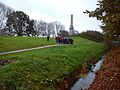 canal dyke and 49th Infantry Division Memorial