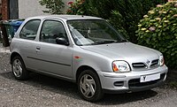 Second facelift Nissan Micra (Europe)