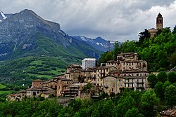 Skyline of Montefortino