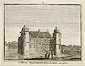 Kasteel Slangenburg op een oude prent