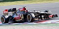 Räikkönen testing at Barcelona, February.