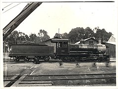 Locomotive Number 8 was withdrawn from service 9th January 1967, was towed to Lilongwe and is on display at the station there.jpg