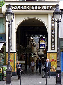 Eingang vom Boulevard Montmartre.