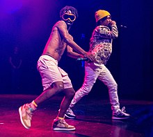 Slim Jxmmi (kiri) dan Swae Lee pada 2015