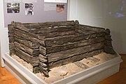 Remains of a water reservoir from Vladař, Czech Republic, 400 BC