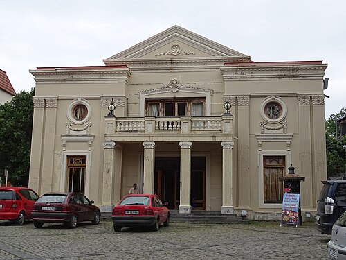 Building in Sighnagi, the "honeymoon capital" of Georgia.