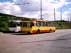 Skoda 14T, "Gradski Transport" EAD Varna (15952260416).jpg