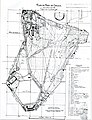 1886 - Renard & Krebs: plan of the Aerostatic Research Park of Chalais-Meudon.