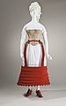 Bustle cage crinoline, England, 1862–70, LACMA M.2007.211.386