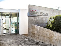 Entrada do Centro de Interpretação Ambiental da Pedra do Sal.